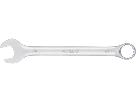 CHEIE COMBINATĂ SATINATĂ, CR-V, 28MM