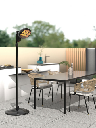 ÎNCĂLZITOR INFRAROȘU CU STATIV, 2000W