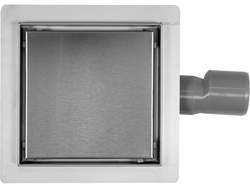 RIGOLĂ DUȘ PĂTRATĂ, 250X250MM, WET&DRY