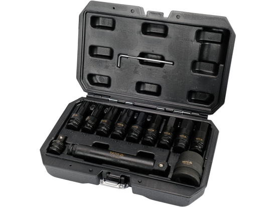SET BIȚI DE IMPACT, HEXAGONAL ȘI TORX, 3/4''