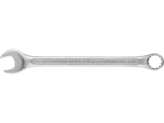 CHEIE COMBINATĂ SATINATĂ 13MM