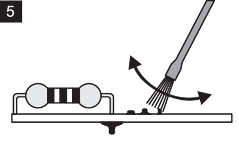 SET INSTRUMENTE PENTRU LIPIT, 6 BUC.