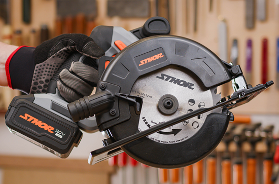 CIRCULAR DE MÂNĂ STHOR 20V, 165MM, FĂRĂ ACUMULATOR