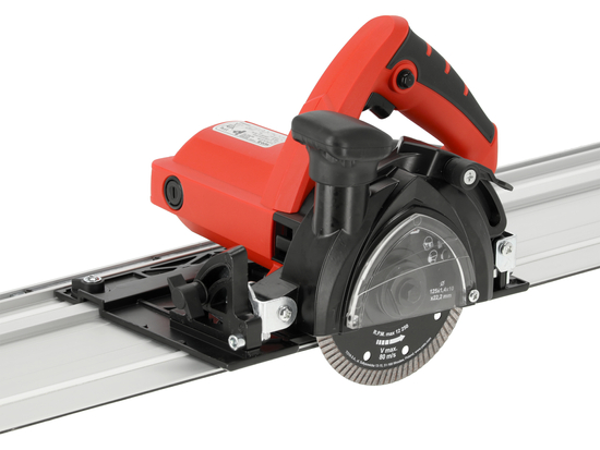 CUTTER GRESIE/PIATRĂ125MM,1400W, GHIDAJ 0-45°