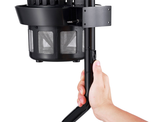 LAMPĂ UV-A CU STATIV, PENTRU INSECTE, CU VENTILATOR, 15W, IPX4