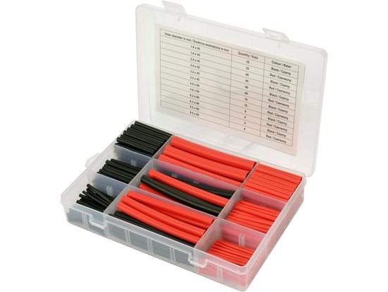 SET 128 TUBURI TERMOCONTRACTABILE CU ADEZIV