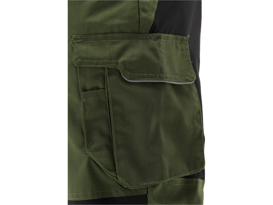 PANTALON DE LUCRU STRETCH. VERDE 3XL
