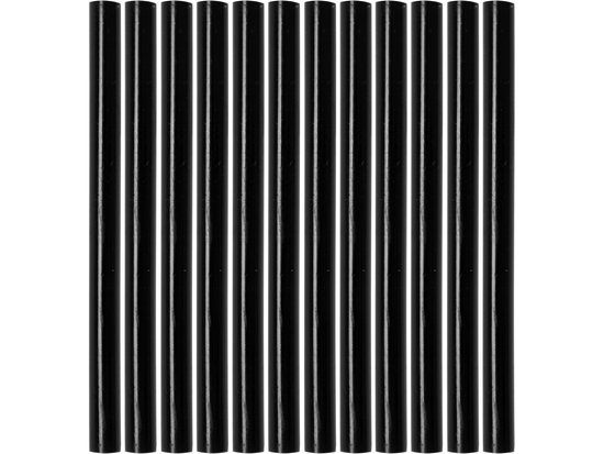 SET 12 BUC BATOANE PLASTIC, 7,2X100MM, NEGRU