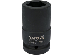 CHEIE TUBULARĂ HEXAGONALĂ DE IMPACT, ADÂNCĂ, 1''X32MM