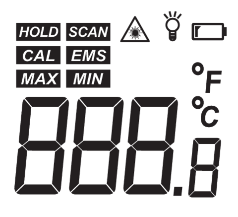 PIROMETRU, -50C + 380C