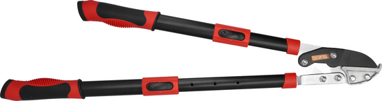 FOARFECĂ TELESCOPICĂ PENTRU CRENGI, CU NICOVALĂ, 660MM - 910MM