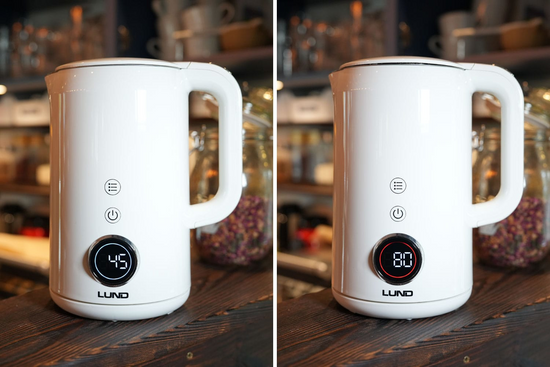 FIERBĂTOR ELECTRIC 1,7L, CONTROLUL TEMPERATURII, ALB