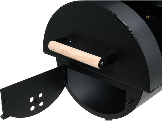 GRĂTAR CĂRBUNI CU AFUMATOARE XXL,64X37CM