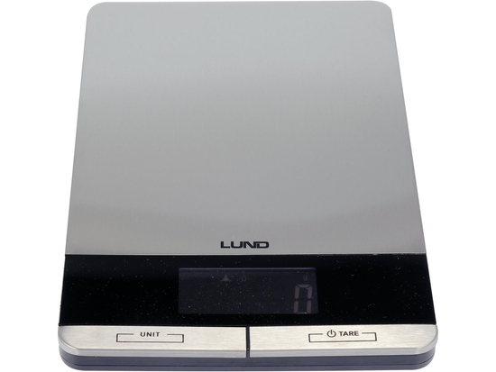 CÂNTAR DE BUCĂTĂRIE, OȚEL INOXIDABIL, 15X22.5X1.5CM