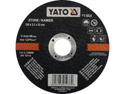 DISC TĂIAT PIATRĂ 125X3.2X22MMDISC TAIAT PIATRA 125X3.2X22MM