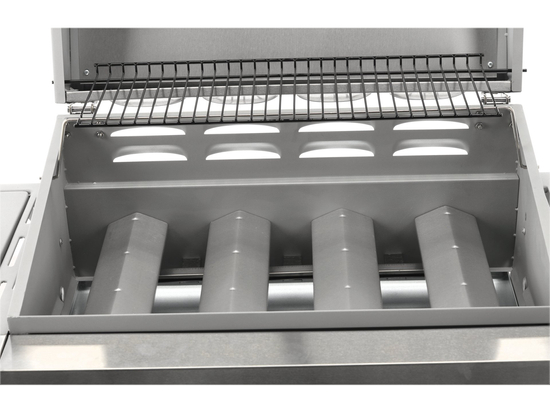 GRĂTAR PE GAZ AKKA 4+1 ARZĂTOARE, 16KW, SUPRAFAȚĂ DE GĂTIT DIN FONTĂ