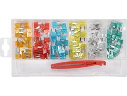 SET SIGURANȚE AUTO, 121 BUC, MINI