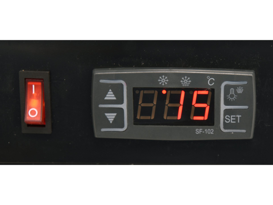 VITRINĂ FIRGORIFICĂ 5X1/2GN, 180X42.6X29.6CM