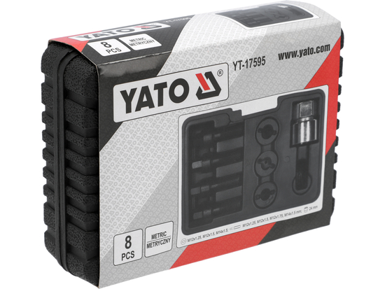 KIT REPARAȚIE FILETE PENTRU ȘURUBURI ȘI PIULȚE ROȚI, 8 BUC