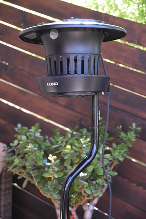 LAMPĂ UV-A CU STATIV, PENTRU INSECTE, CU VENTILATOR, 15W, IPX4