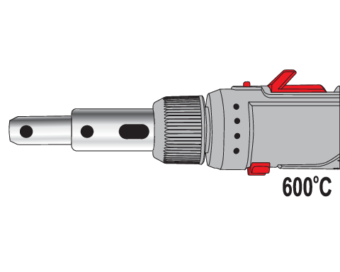 SET CIOCAN DE LIPIT CU GAZ + ACCESORII