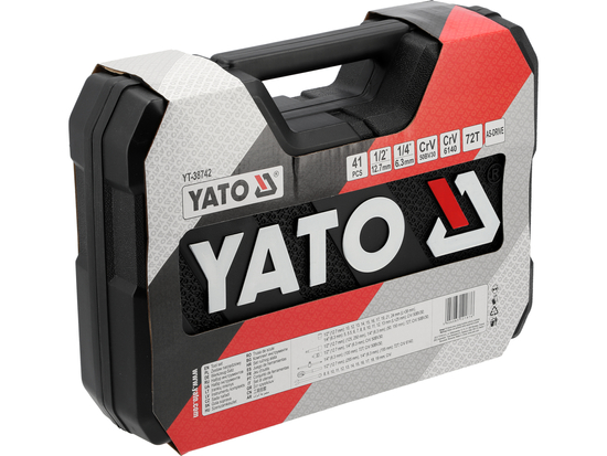 TRUSĂ TUBULARE 1/4", 1/2" 41 PIESE