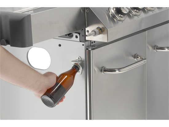 GRĂTAR GAZ ITAMI 4+1, 14.2KW, CAPAC CU GEAM