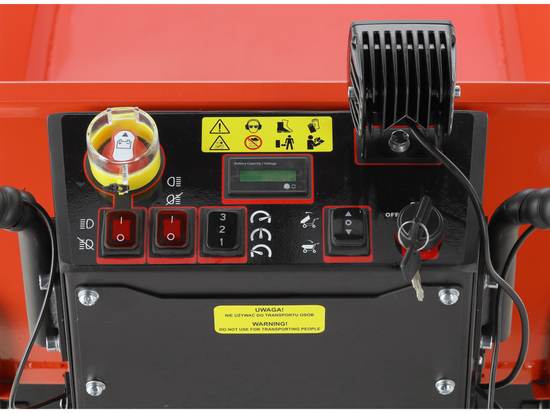 ROABĂ ELECTRICĂ 500 KG, 48V 32AH, 1000W