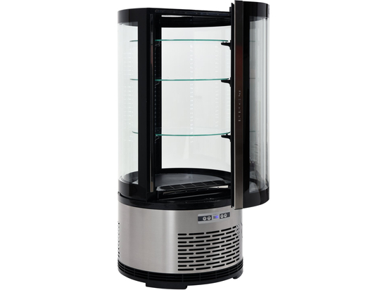 VITRINĂ FIRGORIFICĂ PRĂJITURI, 100L, 48X48X103CM