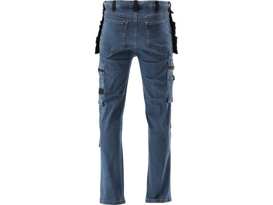 PANTALONI DE LUCRU, JEANS, CU ELASTAN, MĂRIMEA L/XL