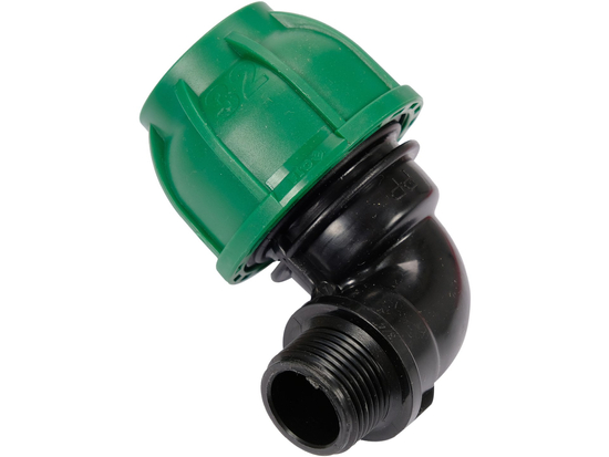 COT COMPRESIUNE 90°, FILET EXTERIOR, 32MMX3/4''