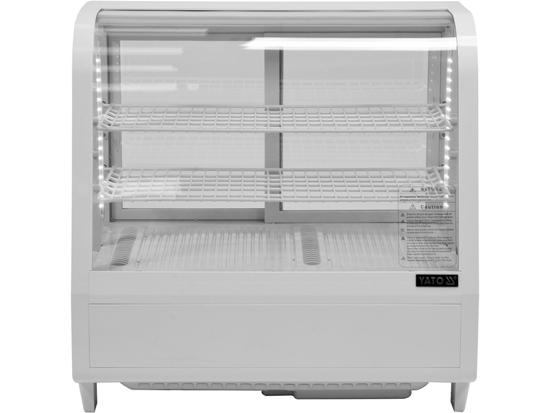 VITRINĂ FIRGORIFICĂ DE PREZENTARE 100L 68X45X67CM - ALB