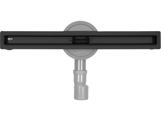 RIGOLĂ DUȘ ''SLIM BLACK'' 50 CM