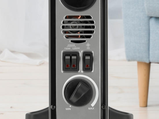 CONVECTOR ELECTRIC 2000W NEGRU