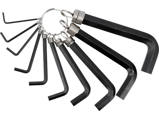 SET 10 CHEI HEXAGONALE, 2-14MM