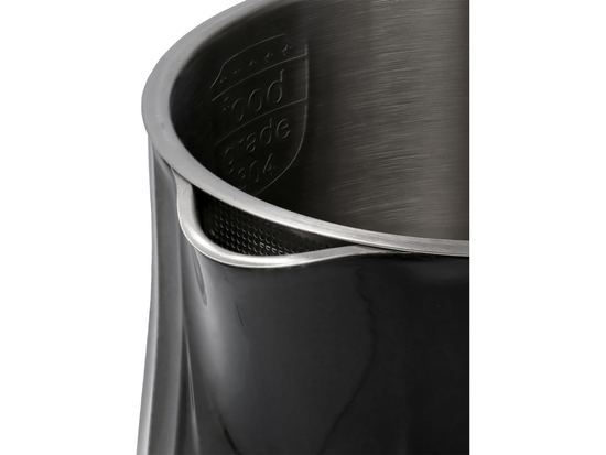 FIERBĂTOR ELECTRIC 1,7L, CONTROLUL TEMPERATURII, NEGRU