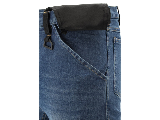 PANTALONI DE LUCRU, JEANS, CU ELASTAN, MĂRIMEA S