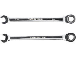 CHEIE COMBINATĂ CU CLICHET, 8MM