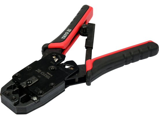 CLEȘTE PENTRU SERTIZAREA MUFELOR RJ45, RJ10, RJ11