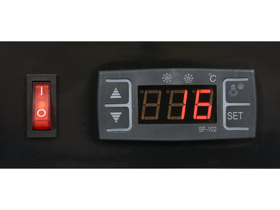 VITRINĂ FIRGORIFICĂ 5X1/3 GN, 135X42X26,5CM