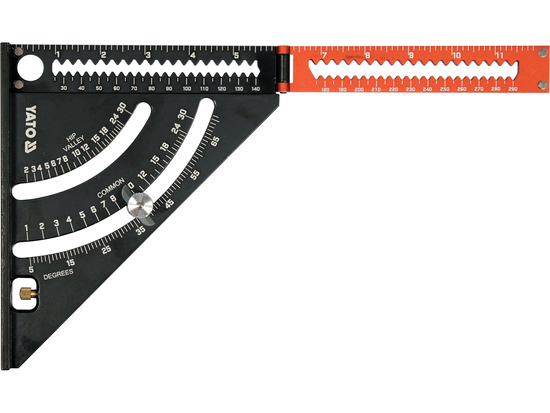 ECHER REGLABIL CU PICIOR DIN ALUMINIU, 140MM