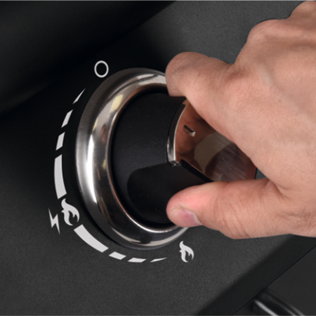 GRĂTAR CU GAZ LOVON 4 + 1