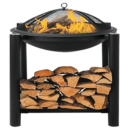 VATRĂ CU SPAȚIU DE DEPOZITARE 58X58X55CM