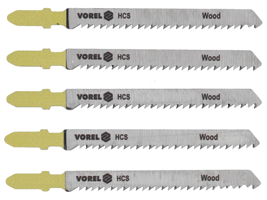 PÂNZE FIERĂSTRĂU PENDULAR, LEMN, 5 BUC