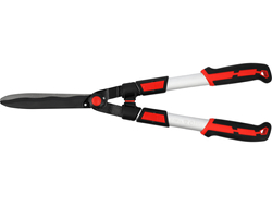 FOARFECĂ TELESCOPICĂ PENTRU GARD VIU CU LAMĂ ONDULATĂ, MÂNER ALUMINIU