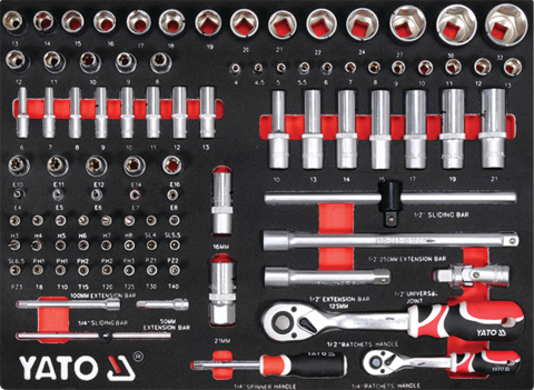 DULAP SCULE 7 SERTARE, ECHIPAT CU 157 PIESE