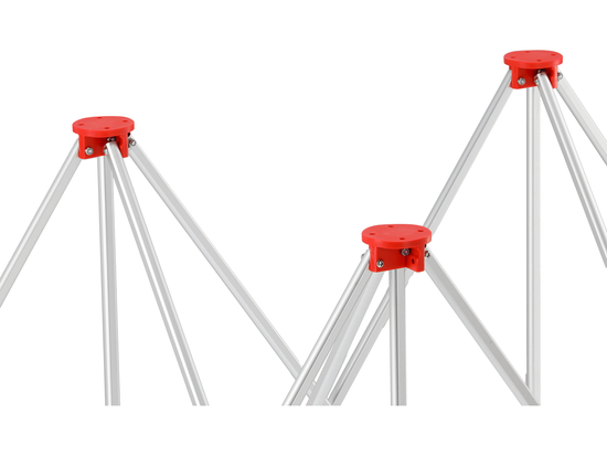 MASĂ LUCRU PLIABILĂ, 221CM, 15 PICIOARE