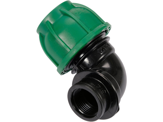 COT COMPRESIUNE 90°, FILET INTERIOR, 32MMX3/4''