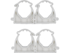 SET 4 CLEME BLOCABILE SUPORT ȚEAVĂ PVC, PE, PE-X, PP, PB, 18MM