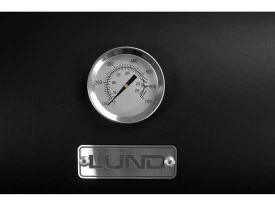 GRĂTAR CĂRBUNI CU AFUMATOARE XXL,64X37CM